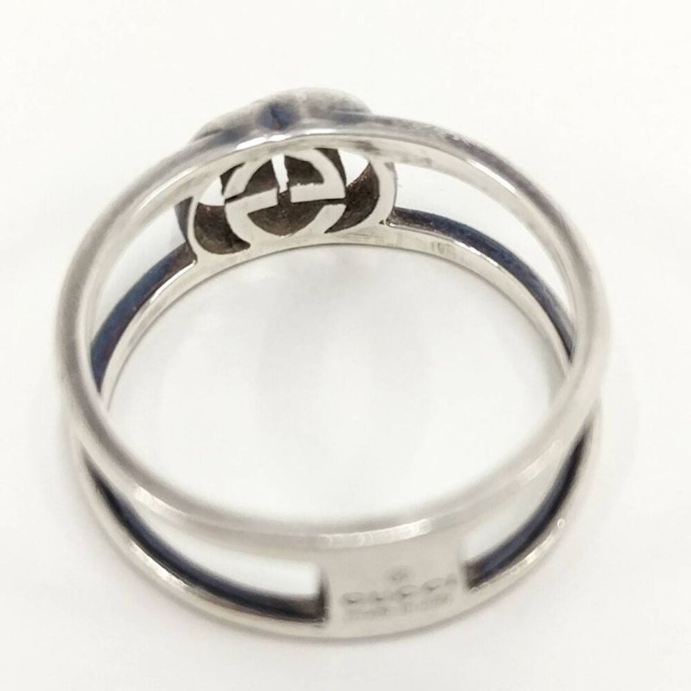 Gucci Rings Ring Interlocking G SV 925 Silver - Picture 6 of 10